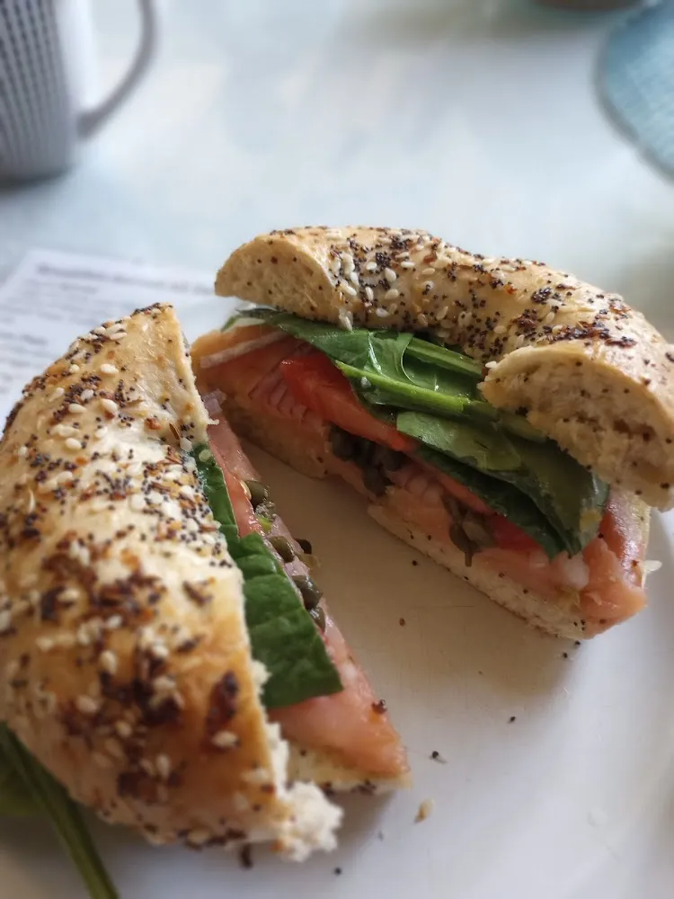 Lox and Bagel Sandwich